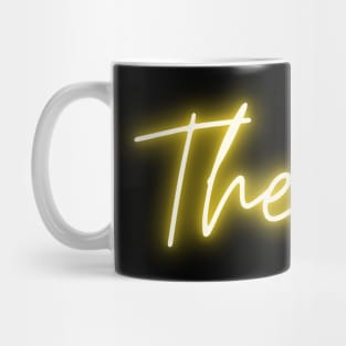 Theatre Simple Neon Design Mug